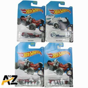 Lot Of 4 2015 Hot Wheels Fright Cars Mattel 1:64